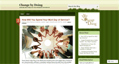 Desktop Screenshot of changebydoing.com